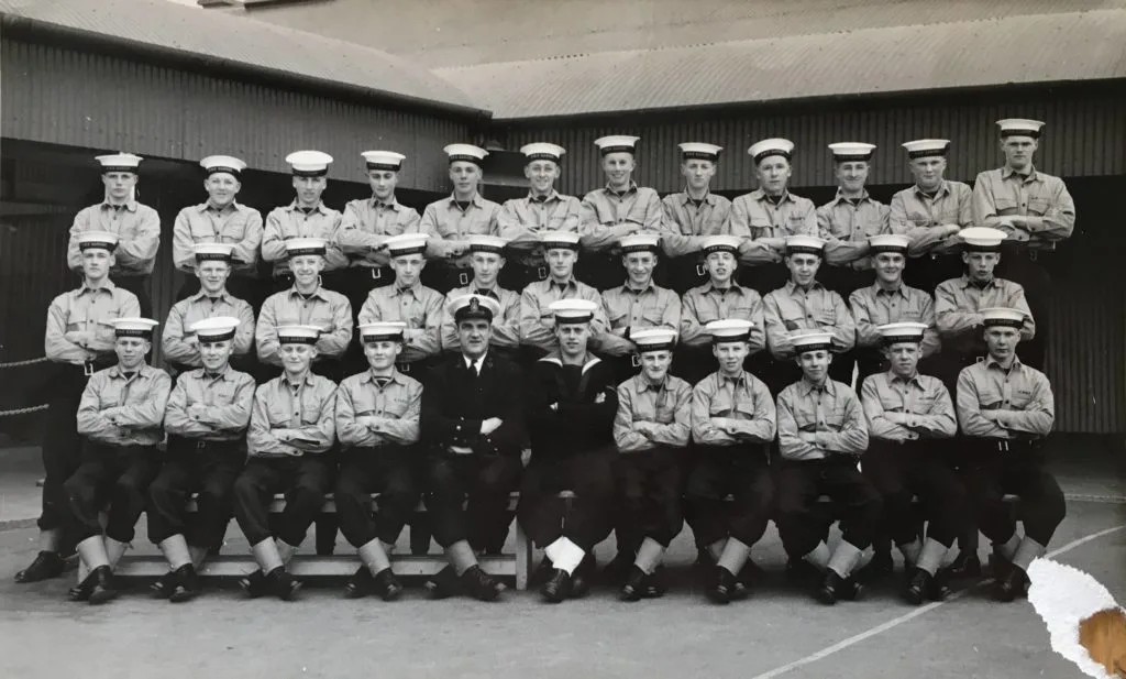 HMS Ganges (the annex) Bulwork Mess March 1962 - Brian Wood