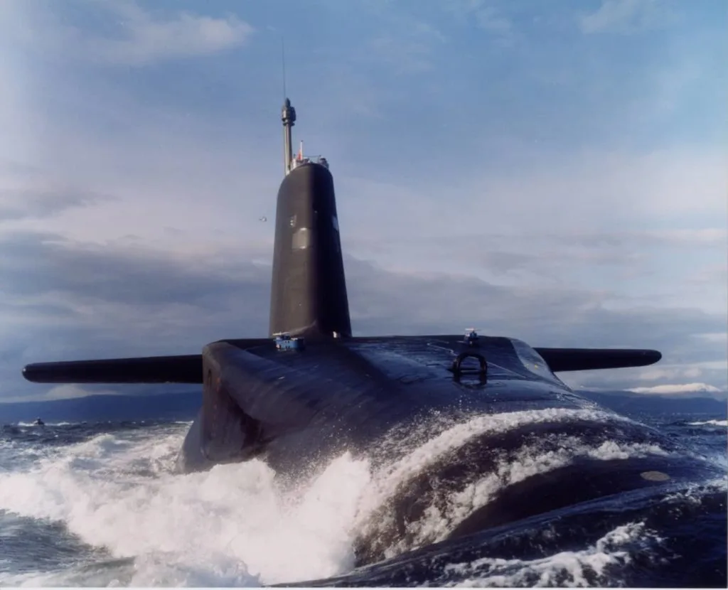 Vigilant under way