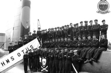 Otus Crew on return from Gulf War. March 1991