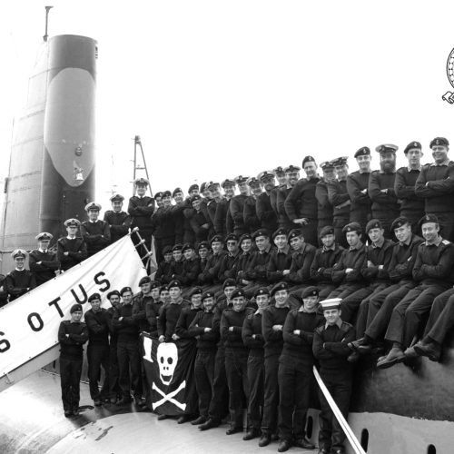 Otus Crew on return from Gulf War. March 1991