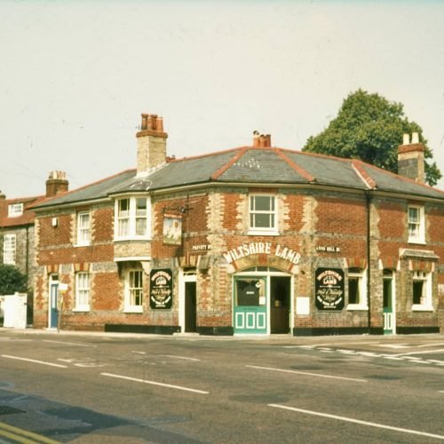 1109 Gosport Bury Cross Annes Hill road The Wiltshire Lamb Pub 1970 - Gosport Society
