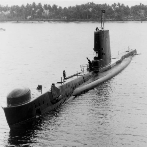 Anchorite with gun - Neg 3272