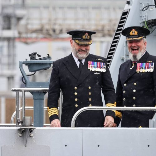Capt SM, Irvine Lindsey OBE, retires - Jim Perks