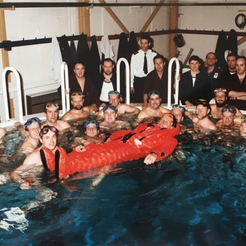 FOSM requalifying SETT top of the tank early 1990s - Brian Wood