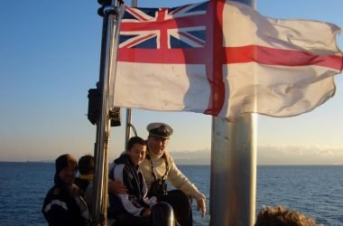 Fathers and Sons at sea 2005 HMS Torbay - Chris Groves