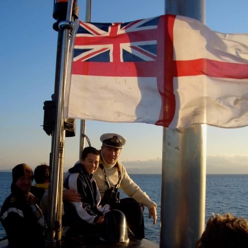 Fathers and Sons at sea 2005 HMS Torbay - Chris Groves
