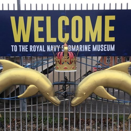 The entrance to HMS Dolphin