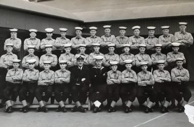 HMS Ganges (the annex) Bulwork Mess March 1962 - Brian Wood