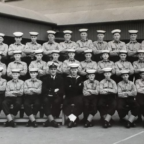 HMS Ganges (the annex) Bulwork Mess March 1962 - Brian Wood