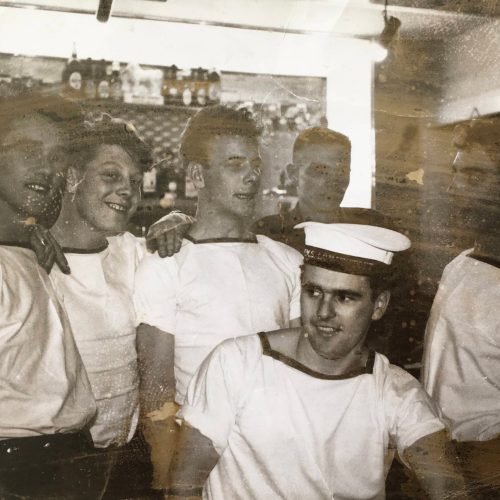 HMS Lowestoft crew canteen Malta 1964