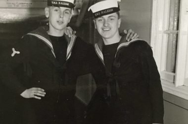 HMS Raleigh for under training in 1961 - Colin Hamilton