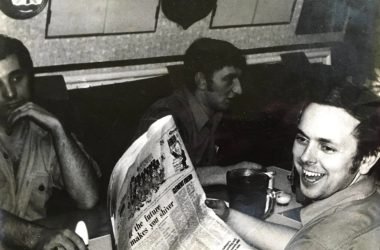 In senior rates’ mess onboard HMSM Renoun on patrol 1971 - Colin Hamilton