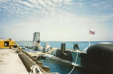 Opossum in war livery - Diego Garcia 1991 - Ian Moore's