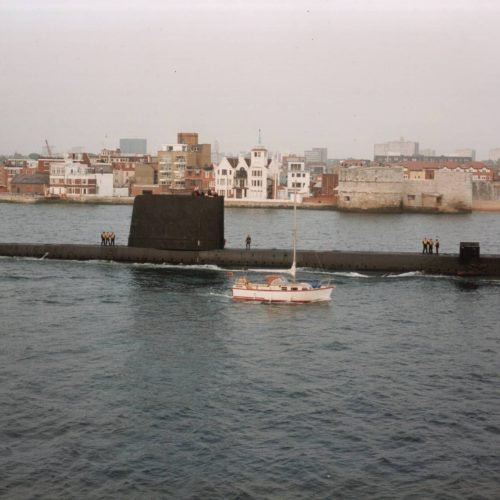 HMS Opportune in Portsmouth