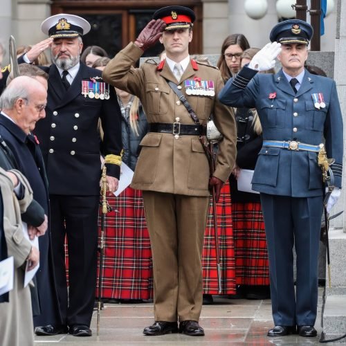 Remembrance Day - Glasgow 2018 - Jim Perks