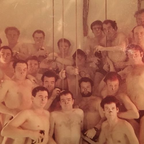 Ron Gordon and the 'swim boys' at SETT in Gosport