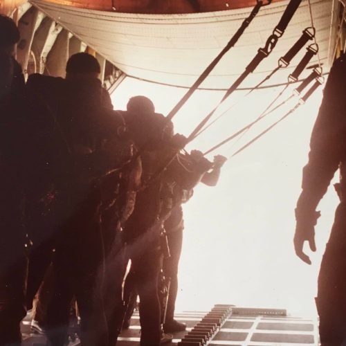 SPAG waiting for the Green light - one minute to go - Brian Wood