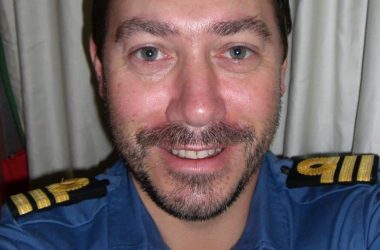 Terrible beard at sea - Chris Groves
