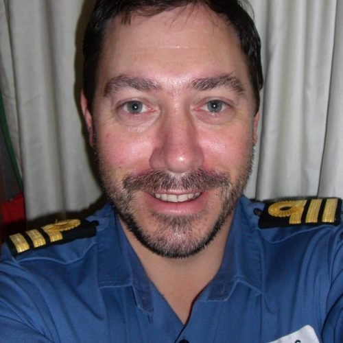 Terrible beard at sea - Chris Groves